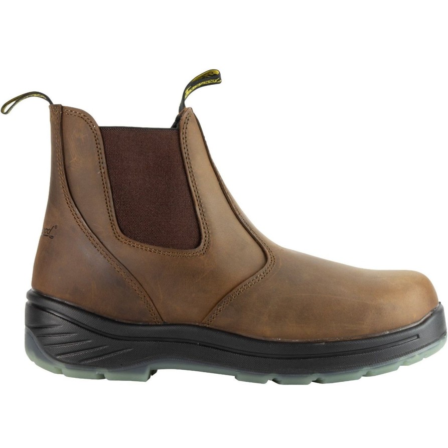 Men'S Thorogood | Thorogood Men'S Thoro-Flex Series 6" Comp Toe Pull-On Work Boot- 804-3166 Brown