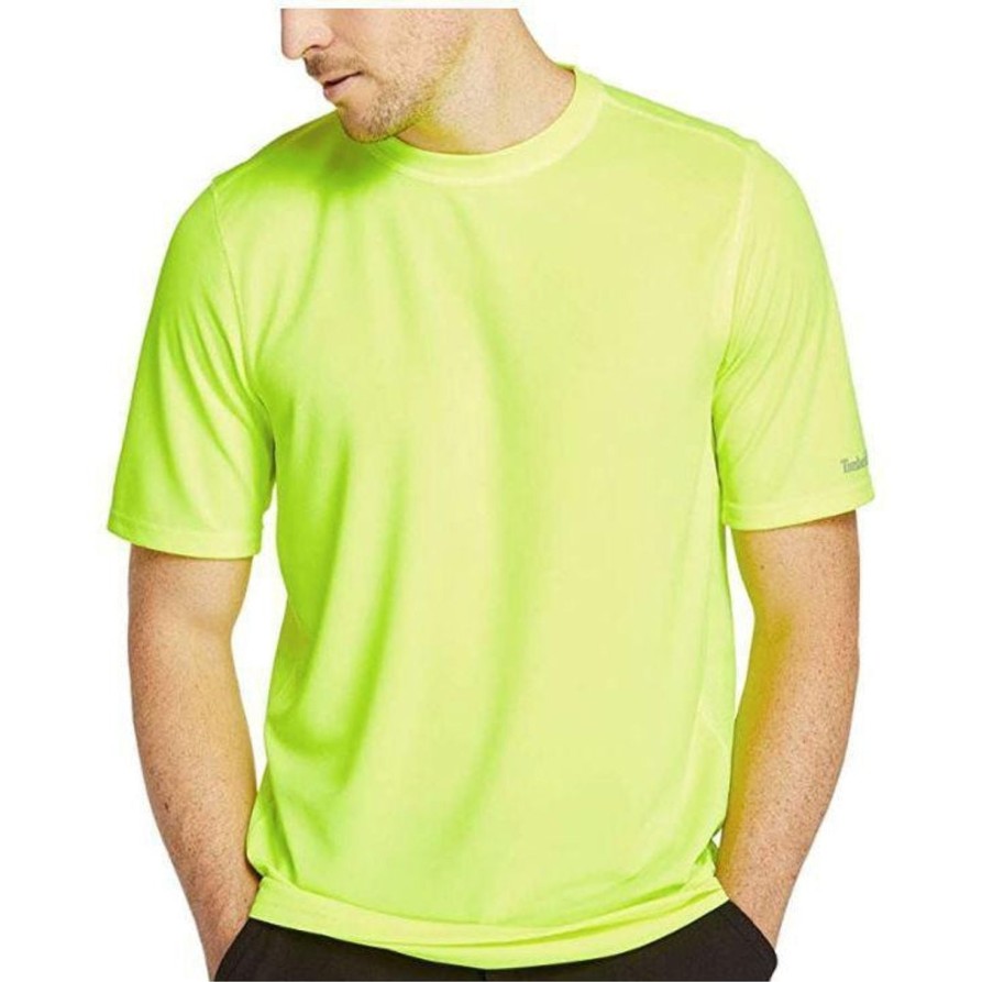 Men'S Timberland Pro | Timberland Pro Men'S Wicking Good Work T-Shirt Tb0A111W301 Green