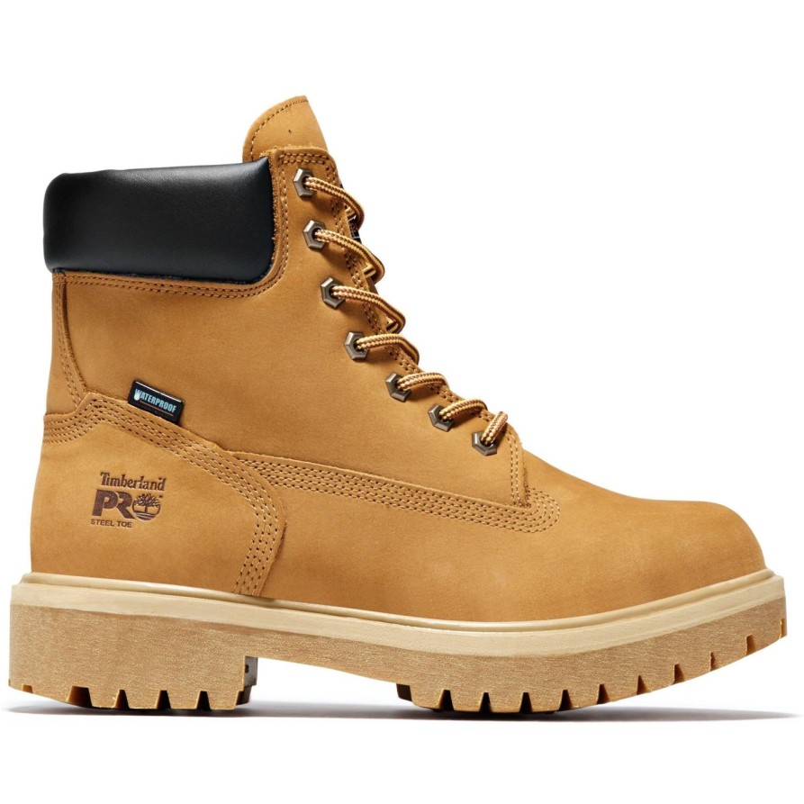 Men'S Timberland Pro | Timberland Pro Men'S Direct Attach 6" Steel Toe Work Boot-Tb065016713 Wheat