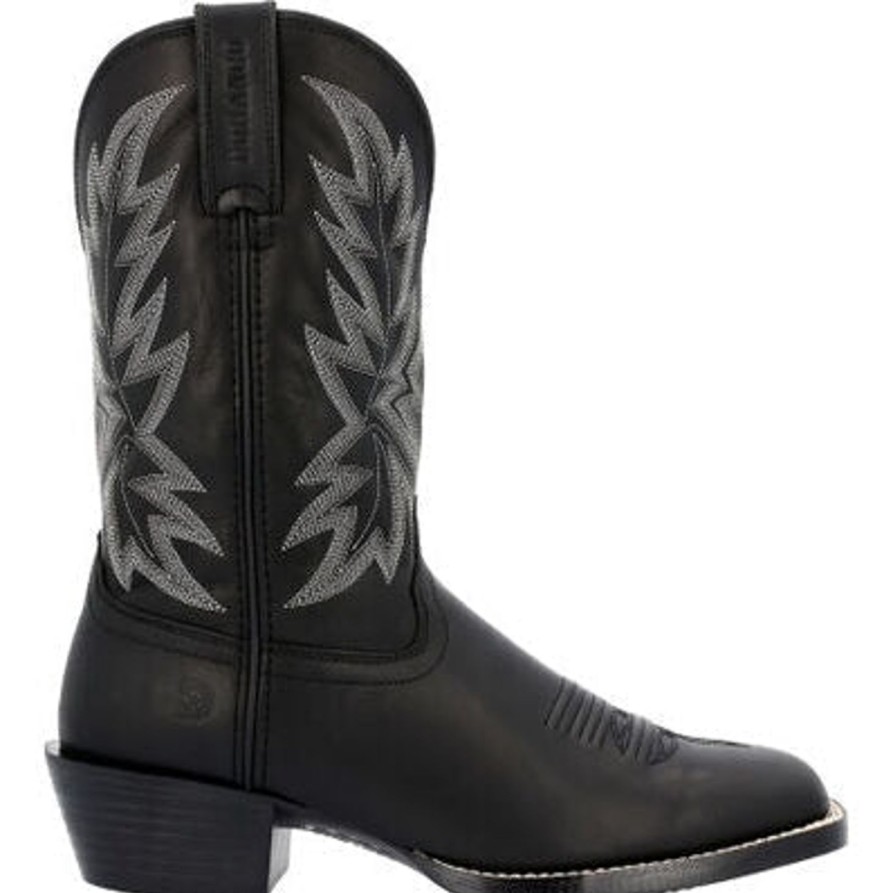 Men'S Durango | Durango Men'S Westward 11" St Western Work Boot Onyx- Ddb0423 Black