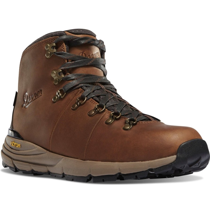 Men'S Danner | Danner Men'S Mountain 600 4.5" Wp Hiking Boot 62250 Brown