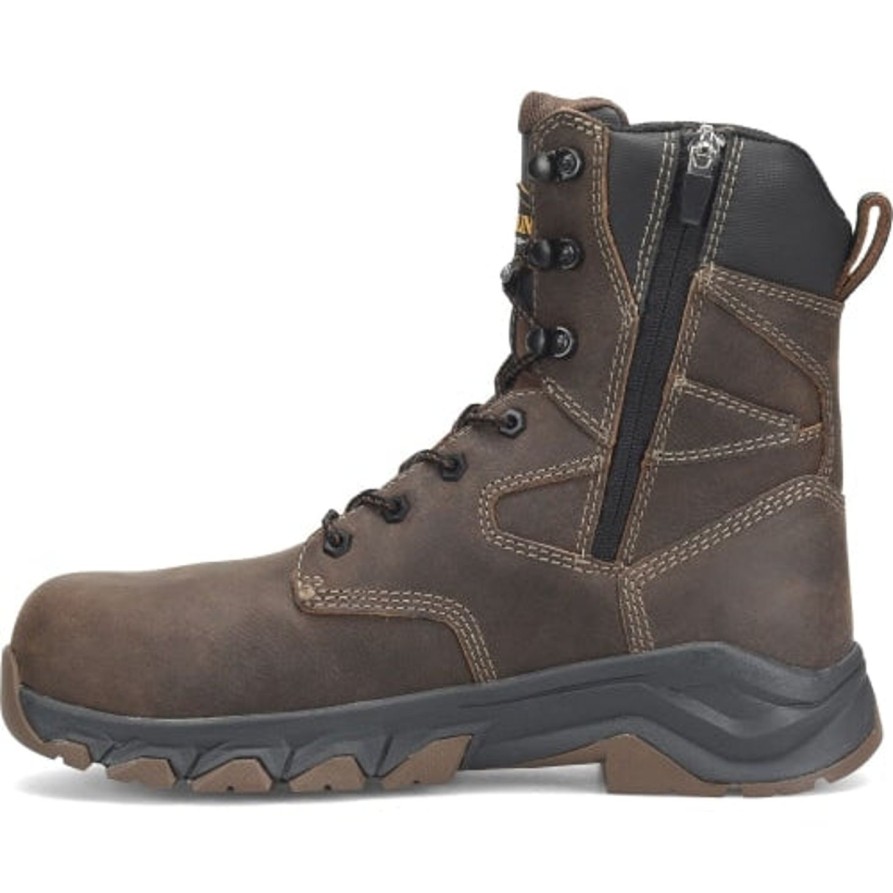 Men'S Carolina | Carolina Men'S Subframe 8" Comp Toe Wp Insulated Work Boot Ca5555 Brown