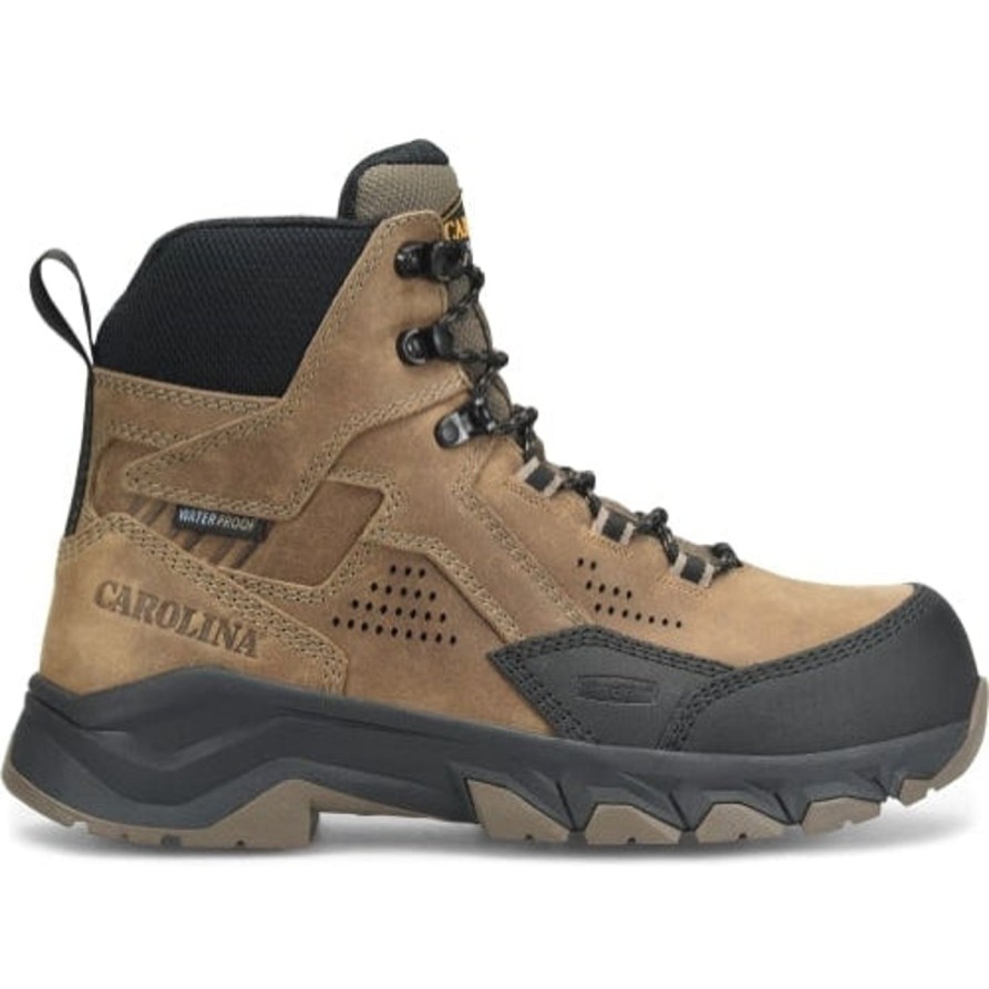 Men'S Carolina | Carolina Men'S Subframe 6.5" Comp Toe Wp Hiker Work Boot Ca4580 Brown