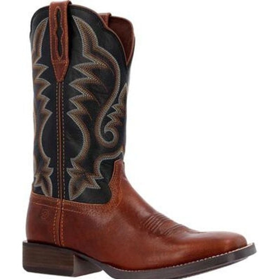 Men'S Durango | Durango Men'S Saddlebrook 12" St Western Work Boot -Hickory- Ddb0448 Hickory/Black