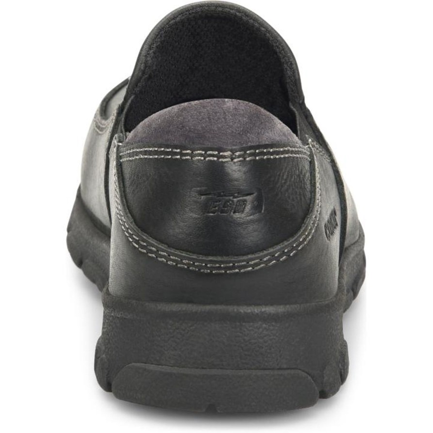 Women'S Carolina | Carolina Women'S S-117 Esd Alum Toe Lw Slip-On Work Shoe Ca5672 Black