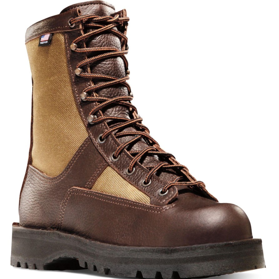 Men'S Danner | Danner Men'S Sierra 8" Usa Made Insulated Wp Hunt Boot 63100 Brown