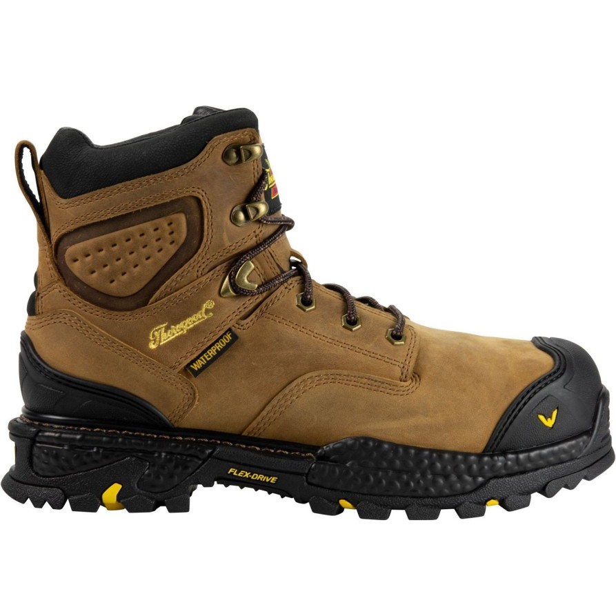 Men'S Thorogood | Thorogood Men'S Infinity Fd Series 6" Comp Toe Wp Work Boot - 804-3416 Brown