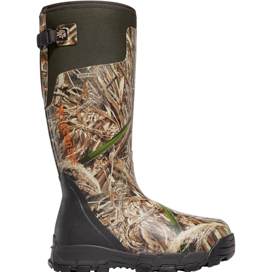 Men'S LaCrosse | Lacrosse Men'S Alphaburly Pro 18" Insulated Rubber Hunt Boot - 376021 Realtree Max