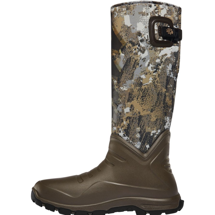 Men'S LaCrosse | Lacrosse Men'S Aerohead Sport 16" Soft Toe Wp Rubber Hunt Boot - 340229 Optifade