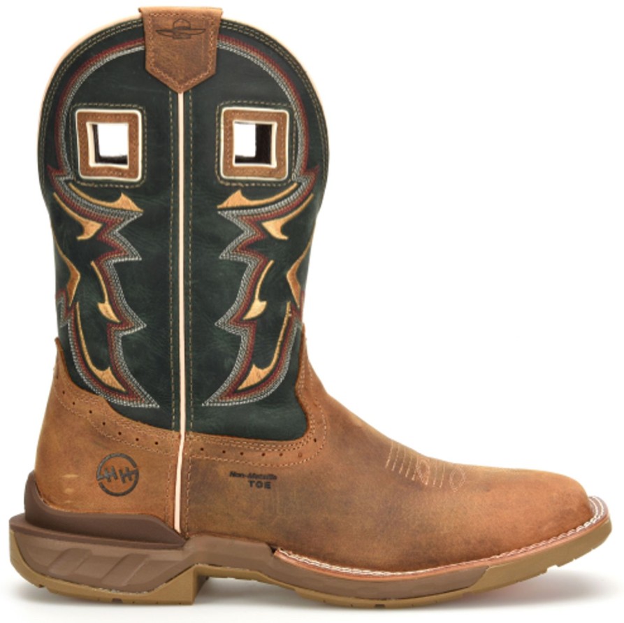 Men'S Double H | Double H Men'S Kerrick 11" Comp Toe Western Work Boot Dh5356 Brown