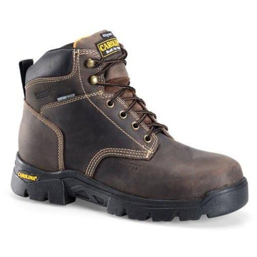 Men'S Carolina | Carolina Men'S Circuit 6" Comp Toe Insulated Work Boot - Ca3535 Brown