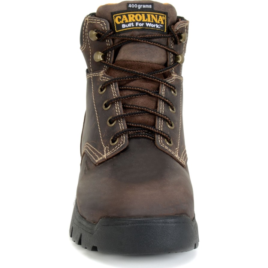 Men'S Carolina | Carolina Men'S Circuit 6" Comp Toe Insulated Work Boot - Ca3535 Brown