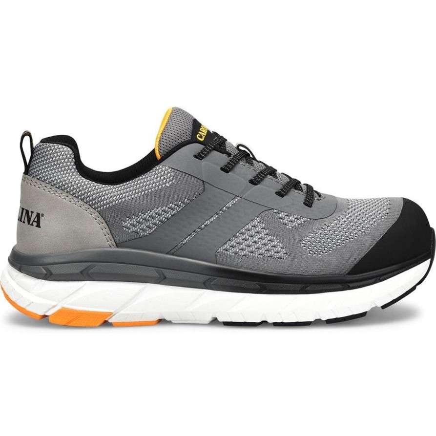 Men'S Carolina | Carolina Men'S Voltrex Low Comp Toe Sneaker Work Shoe Ca1913 Grey