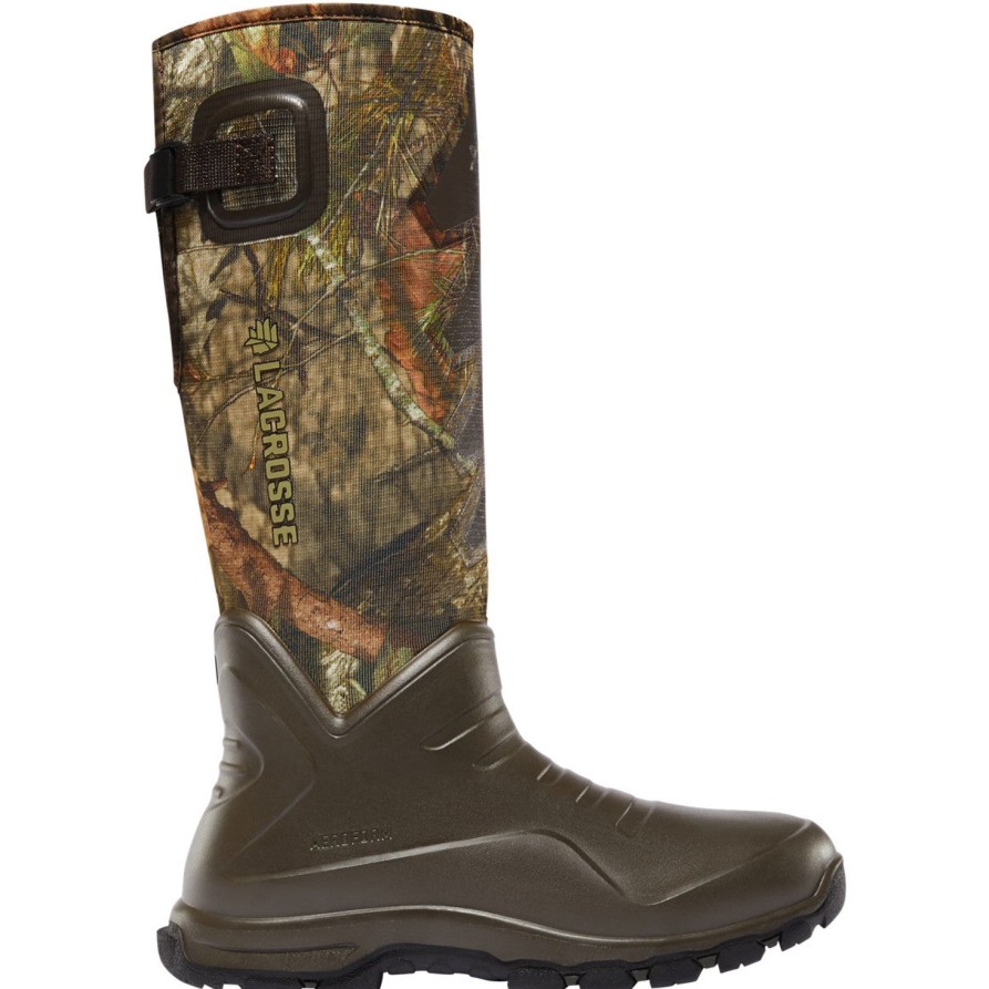 Men'S LaCrosse | Lacrosse Men'S Aerohead Sport 16" Soft Toe Wp Rubber Hunt Boot - Mossy Oak - 340222 Mossy Oak Break-Up Country