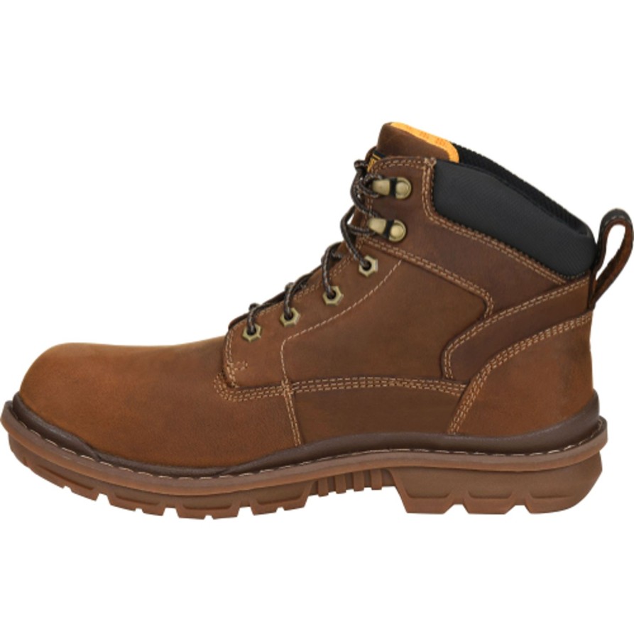 Men'S Carolina | Carolina Men'S Dormite 6" Comp Toe Wp Work Boot Ca3058 Brown