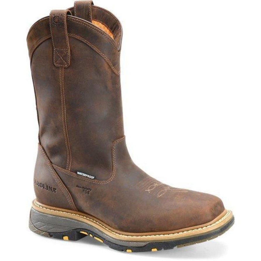 Men'S Carolina | Carolina Men'S Actuator 11" Workflex Wp Comp Roper Work Boot - Ca8535 Brown