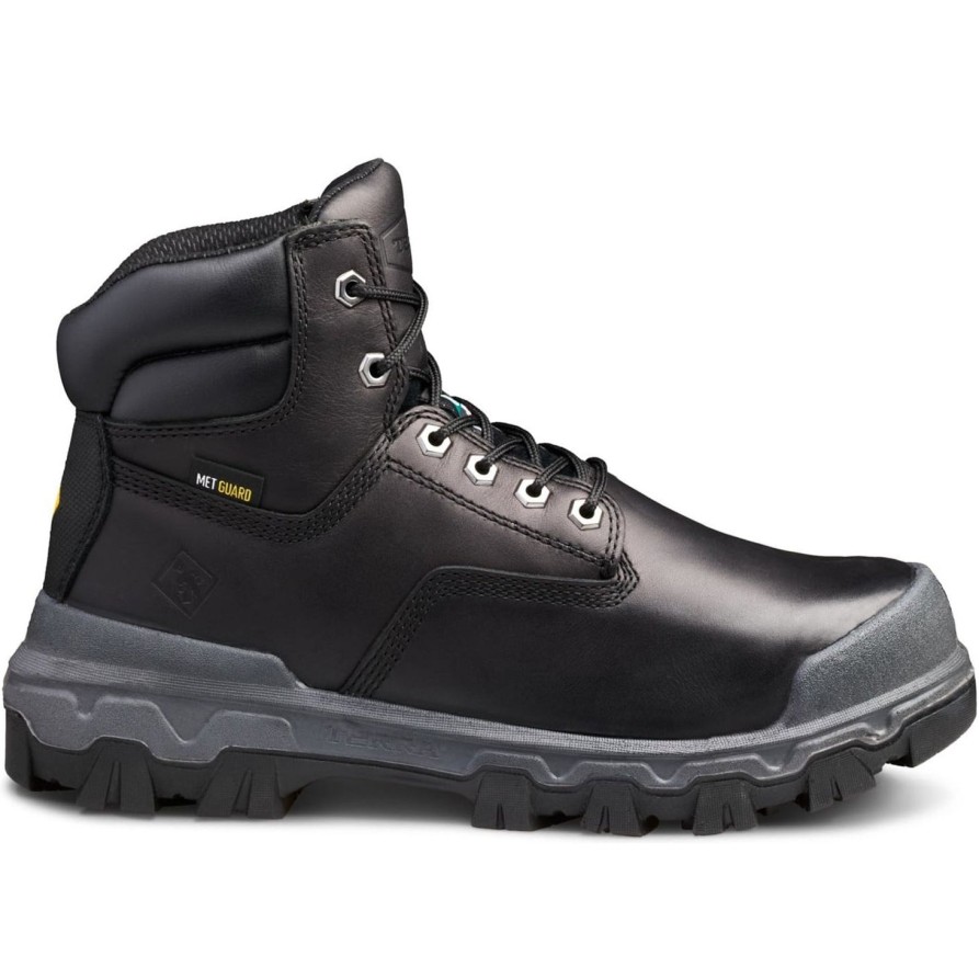 Men'S Terra | Terra Men'S Sentry 2020 6" Comp Toe Wp Safety Work Boot 4Nrwbk Black