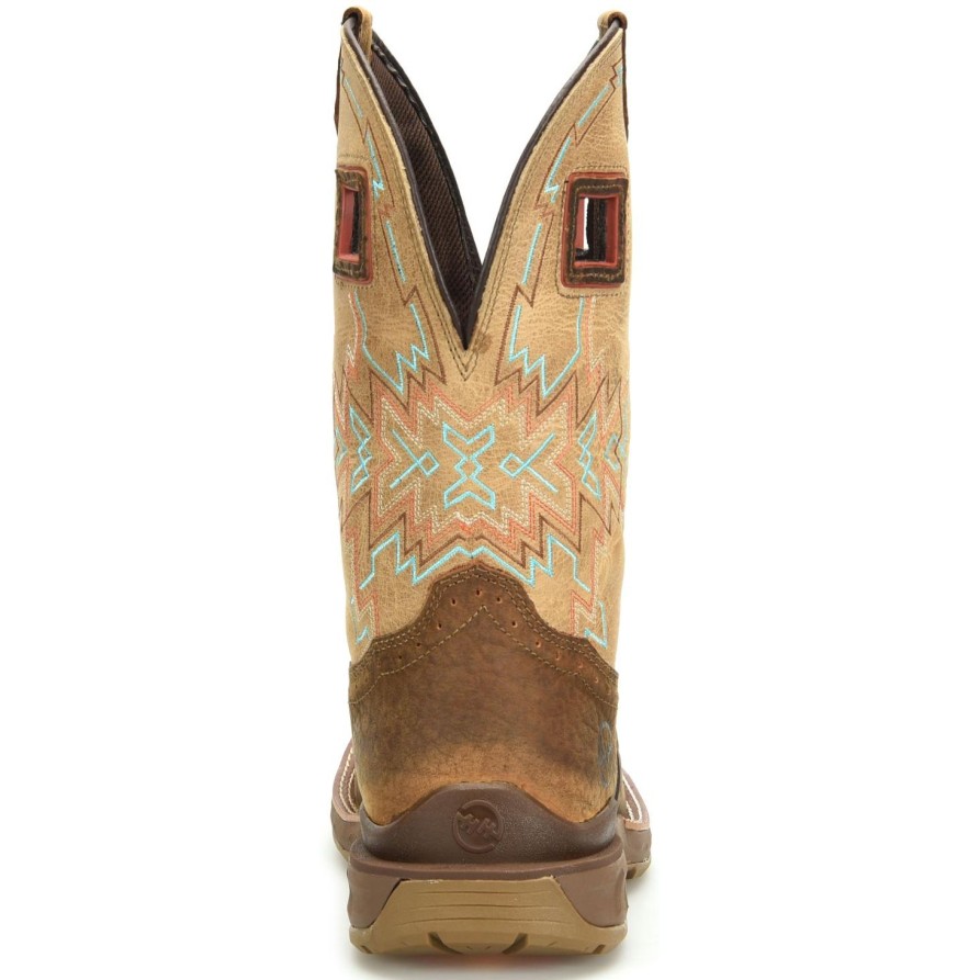 Men'S Double H | Double H Men'S Clem 11" Square Toe Western Work Boot Dh5361 Brown