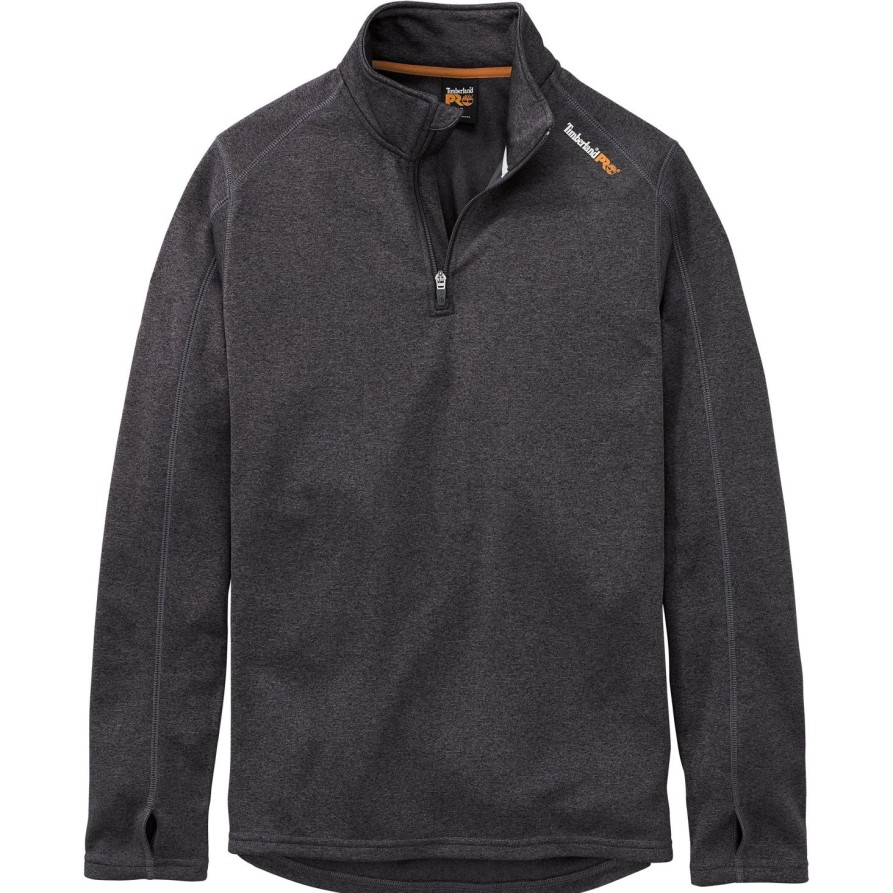 Men'S Timberland Pro | Timberland Pro Men'S Understory 1/4-Zip Work Fleece Tb0A112J013 Charcoal