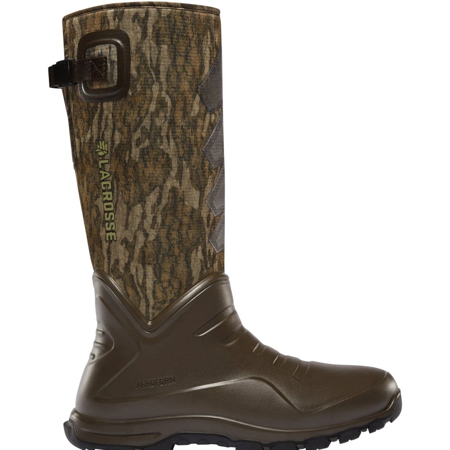 Men'S LaCrosse | Lacrosse Men'S Aerohead Sport 16" Soft Toe Wp Rubber Hunt Boot - 340224 Mossy Oak