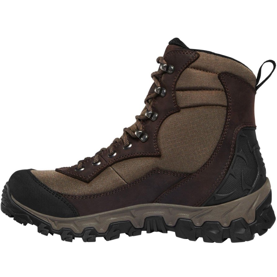 Men'S LaCrosse | Lacrosse Men'S Lodestar 7" Soft Toe Wp 400G Hunt Boot 516334 Brown