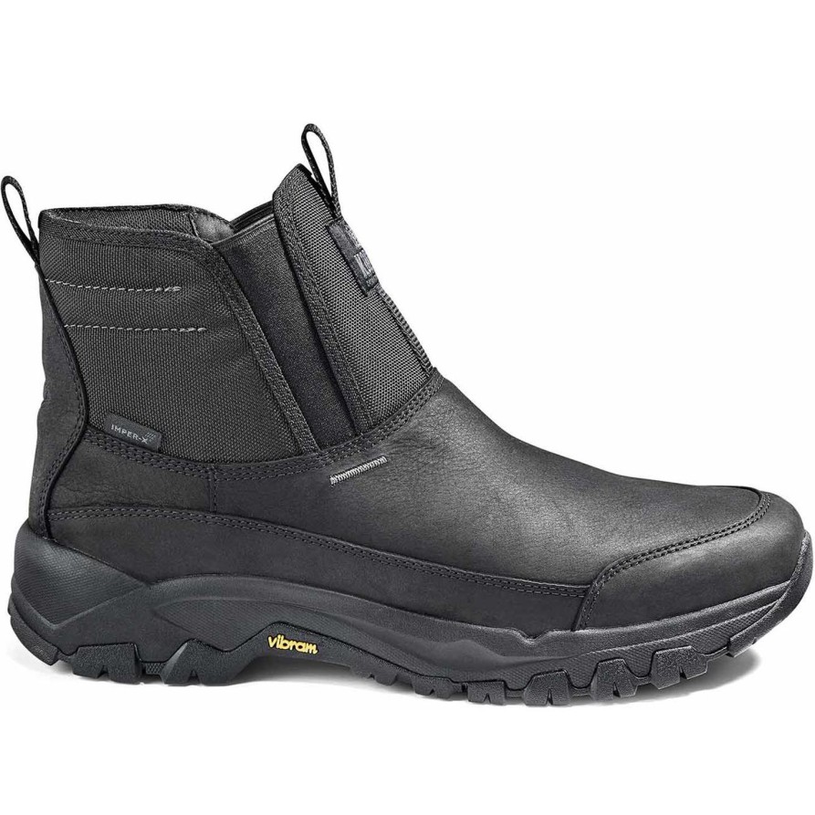 Men'S Kodiak | Kodiak Men'S Tarbot Soft Toe Wp Slip On Work Boot 4Te3Bk Black