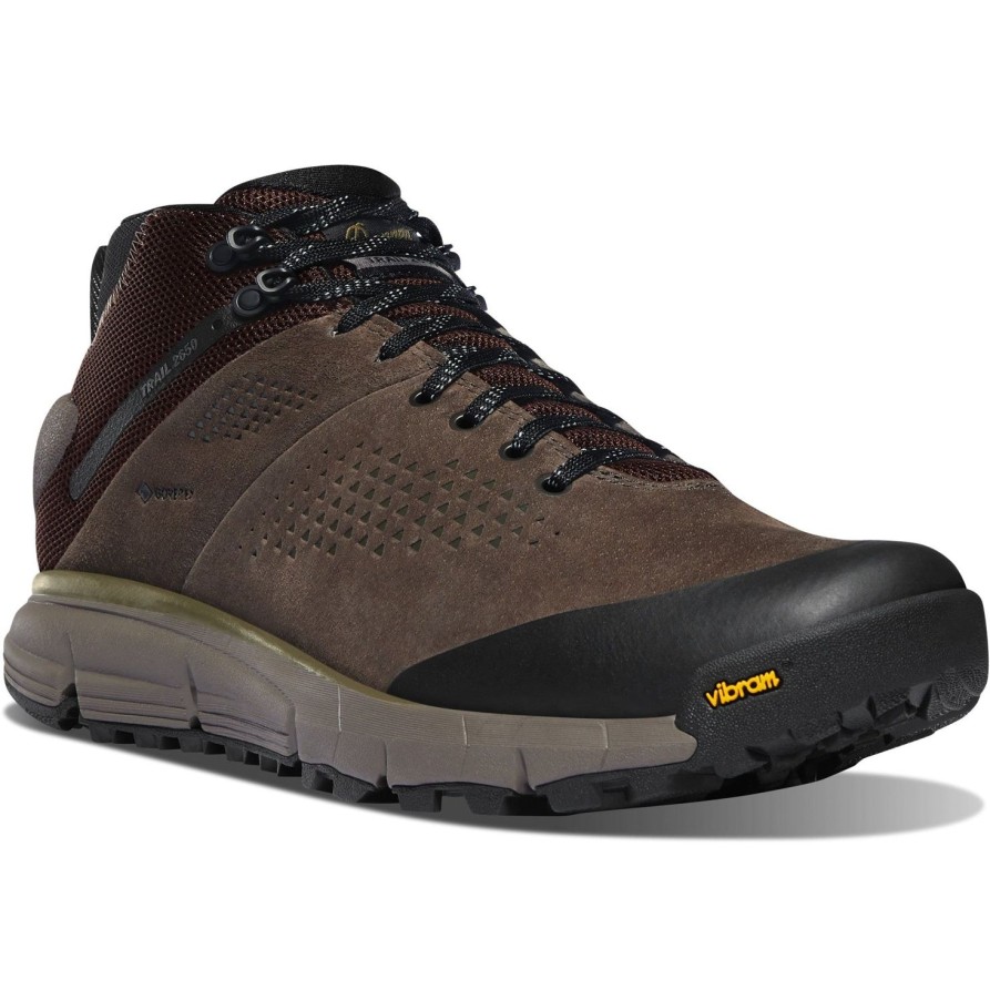 Men'S Danner | Danner Men'S Trail 2650 Gtx Mid 4" Wp Hiking Shoe 61243 Brown