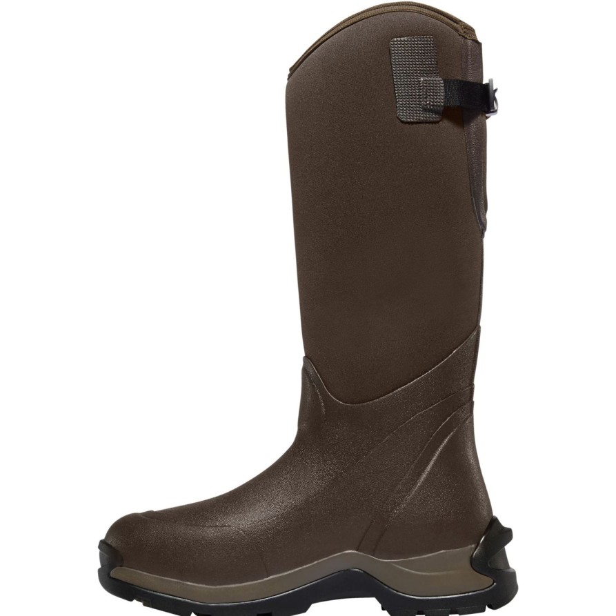 Men'S LaCrosse | Lacrosse Men'S Alpha Thermal 16" Ins Rubber Work Boot 644109 Brown