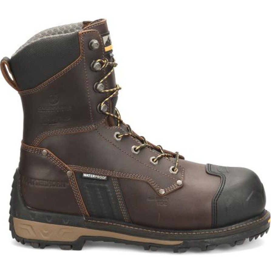 Men'S Matterhorn | Matterhorn Men'S Maximus 2.0 8" Comp Toe Wp 800G Ins Work Boot- Mt2562 Brown