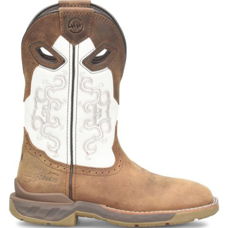 Women'S Double H | Double H Women'S Brave 10" Wide St Western Work Boot Dh5425 Brown