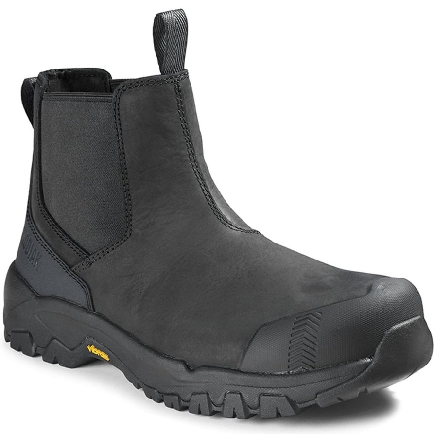 Men'S Kodiak | Kodiak Men'S Quest Bound Comp Toe Wp Chelsea Work Boot 4Thnbk Black