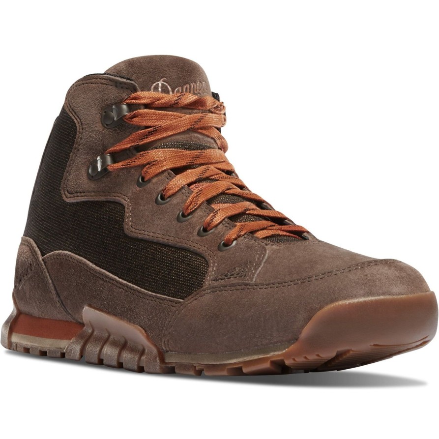 Men'S Danner | Danner Men'S Skyridge 4.5" Wp Hiking Shoe - Dark Earth - 30162 Brown