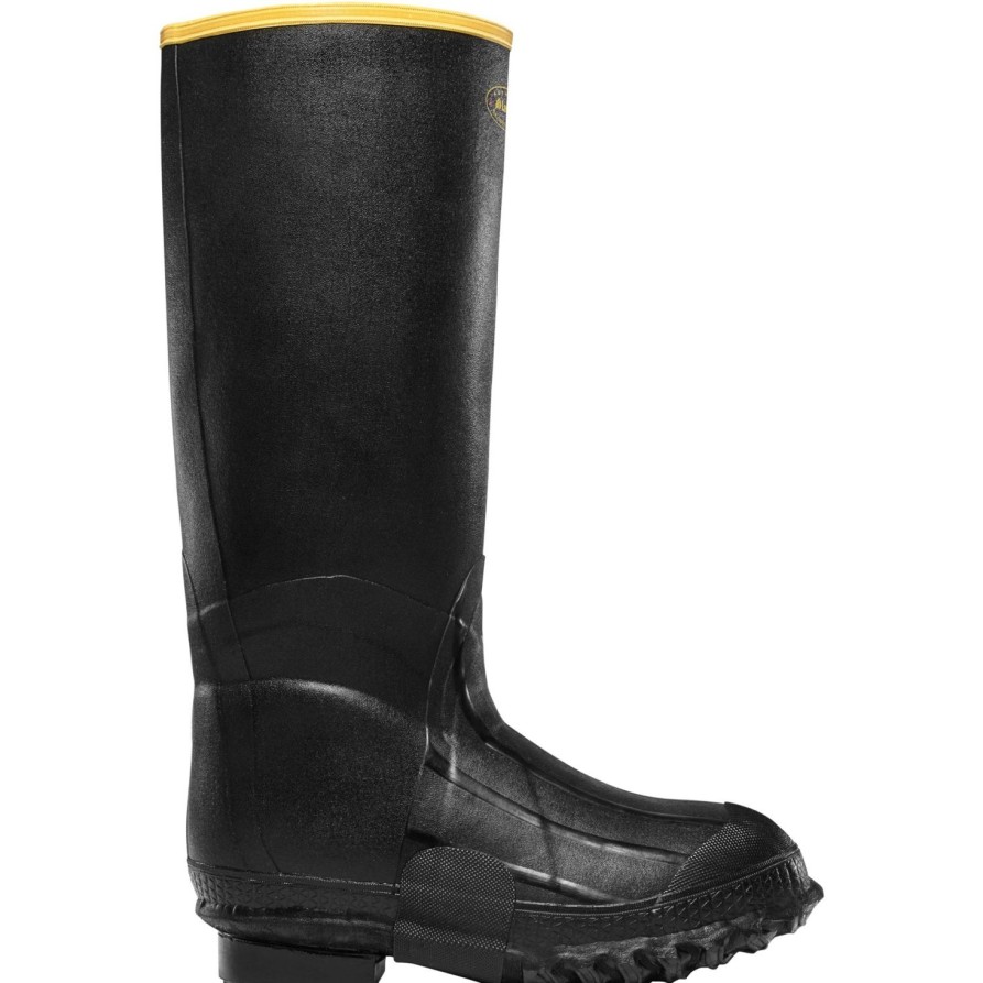 Men'S LaCrosse | Lacrosse Men'S Zxt Knee Boot 16" Ins Rubber Work Boot 189010 Black