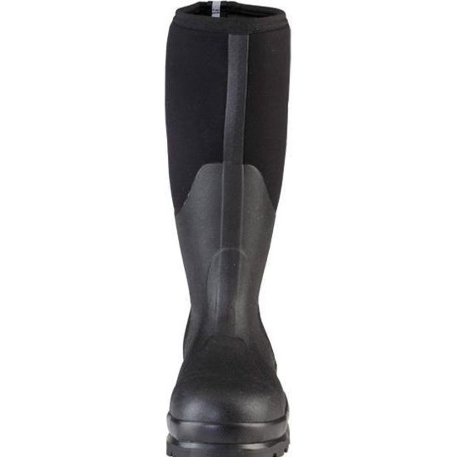 Men'S Muck | Muck Men'S Chore 16" Steel Toe Wp Rubber Work Boot Chs-000A Black