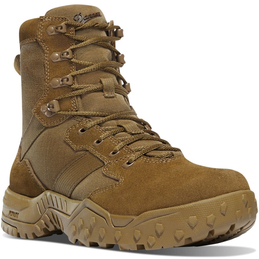 Men'S Danner | Danner Men'S Scorch Military 8" Duty Boot 53661 Coyote