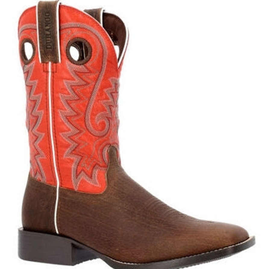 Men'S Durango | Durango Men'S Westwarda Western Work Boot -Chili Ddb0399 Red