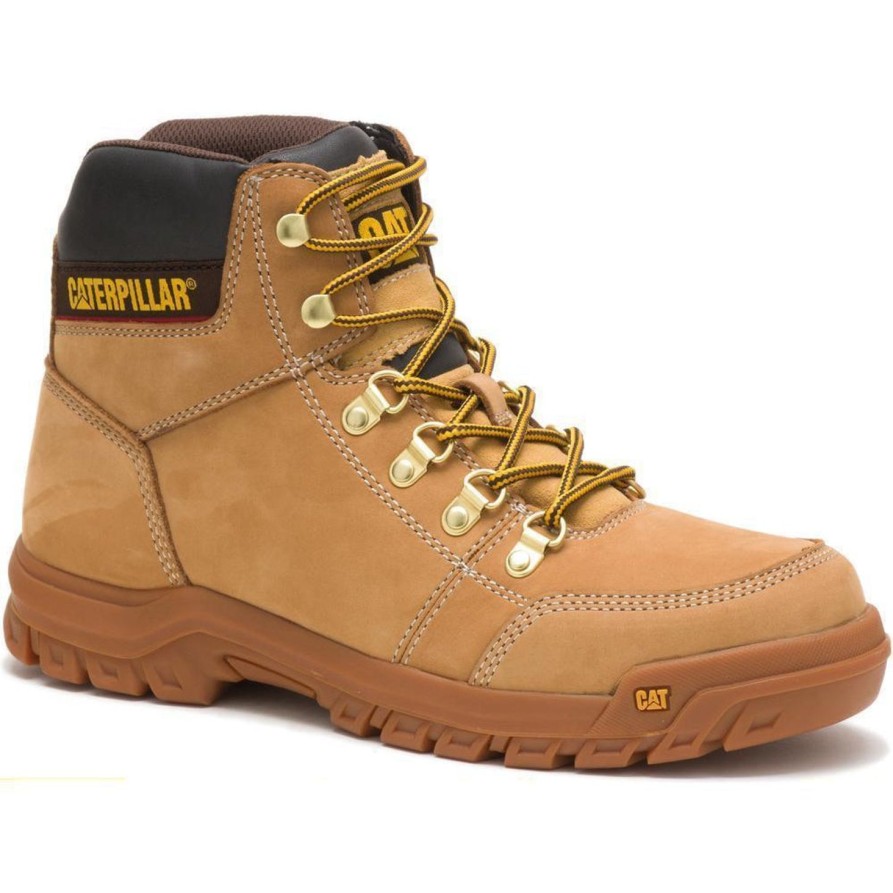 Men'S CAT | Cat Men'S Outline 6" Work Boot P74086 Wheat