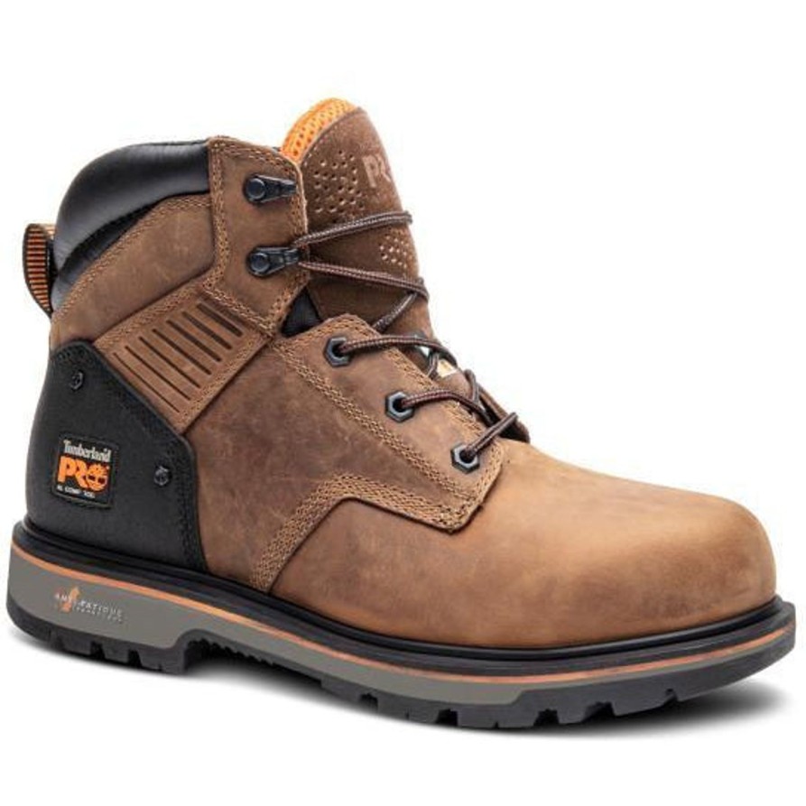 Men'S Timberland Pro | Timberland Pro Men'S Ballast Fp Csa 6" Comp Toe Work Boot- Tb0A29Ky214 Brown