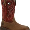 Men'S Rocky | Rocky Men'S Legacy 32 10" Steel Toe Wp Western Work Boot Rkw0341 Tan