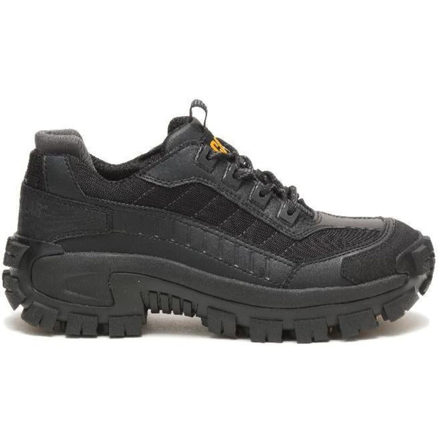 Men'S CAT | Cat Men'S Invader Steel Toe Work Shoe P91274 Black