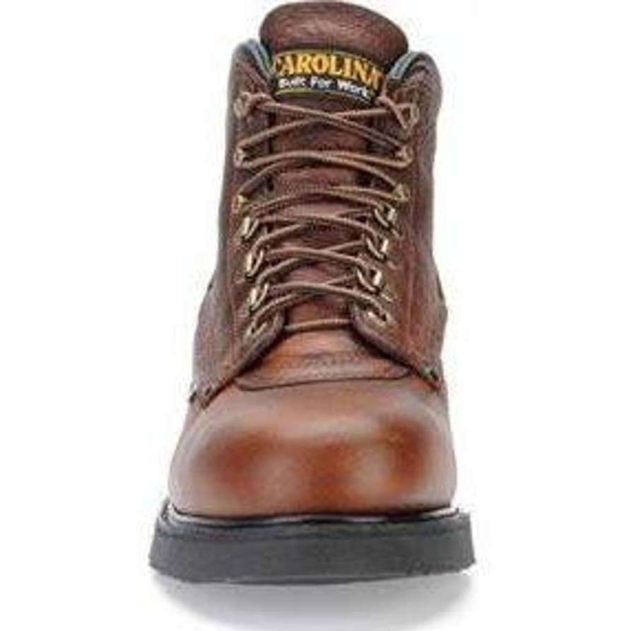 Men'S Carolina | Carolina Men'S Sarge Lo Usa Made 6" Steel Toe Work Boot - Amber - 1309 Light Brown