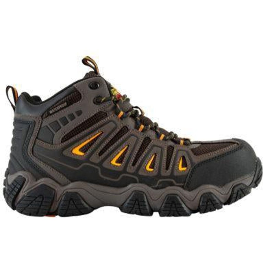 Men'S Thorogood | Thorogood Men'S Crosstrex Hiker Wp Comp Toe Work Boot 804-4291 Brown