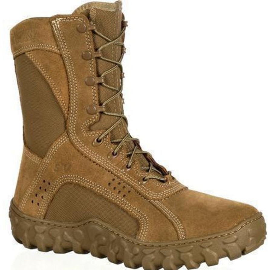 Men'S Rocky | Rocky Men'S Usa Made S2V Tactical Military Boot Rkc050 Brown