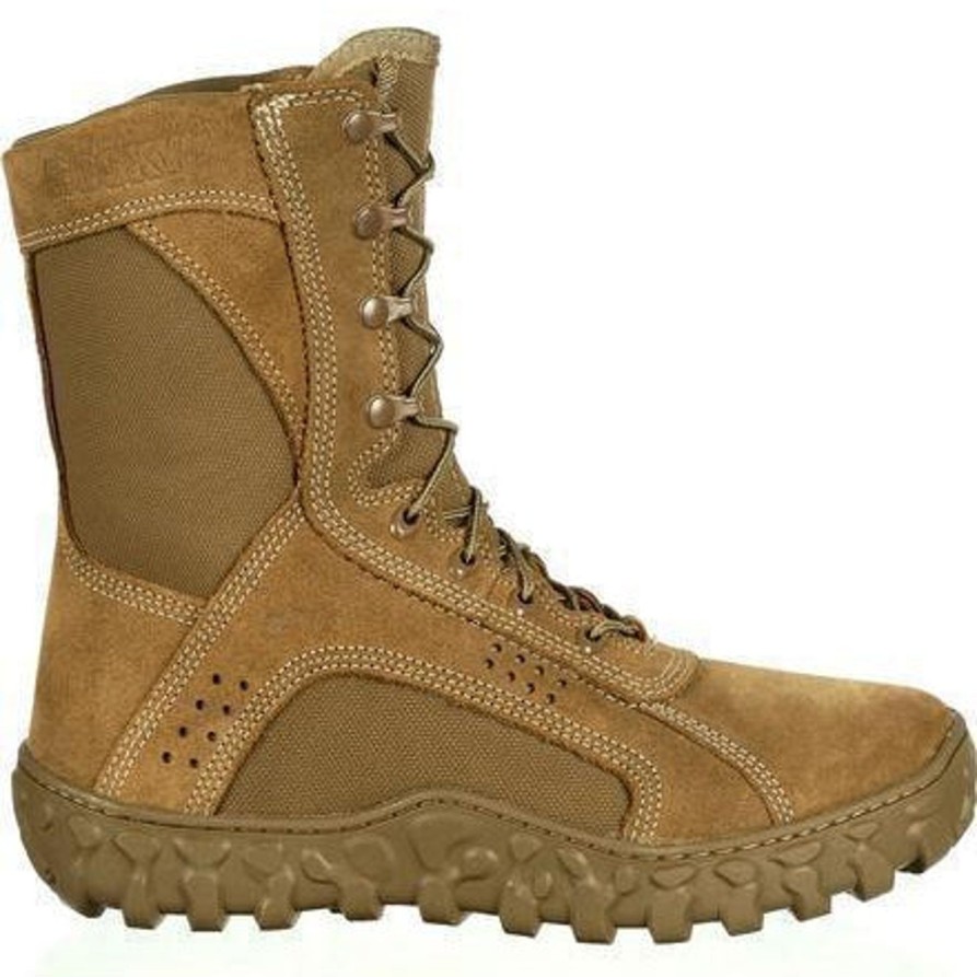 Men'S Rocky | Rocky Men'S Usa Made S2V Tactical Military Boot Rkc050 Brown