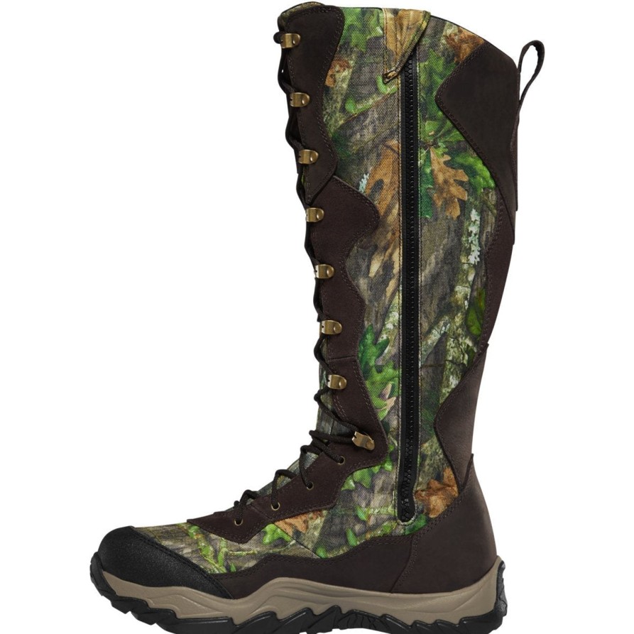 Men'S LaCrosse | Lacrosse Men'S Venom Ii 18" Wp Side Zip Hunt Boot 501000 Mossy Oak