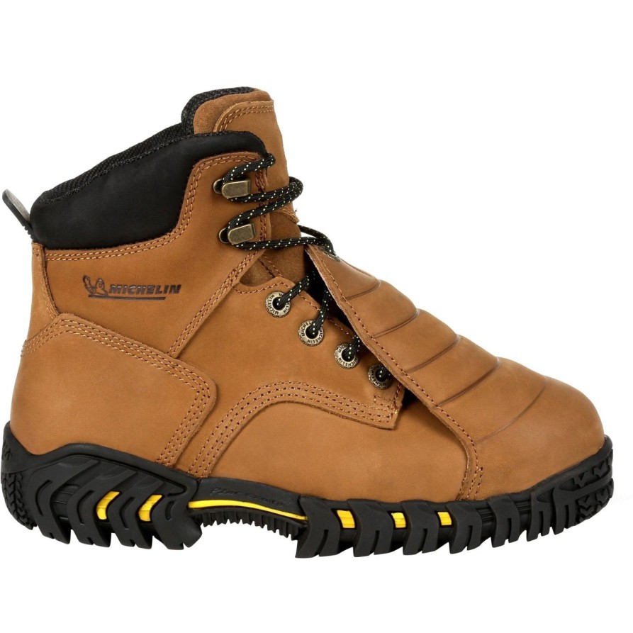 Men'S Michelin | Michelin Men'S Sledge Steel Toe Metguard Work Boot Xpx761 Brown