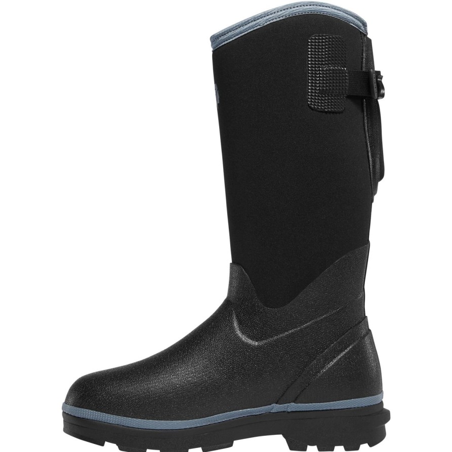 Women'S LaCrosse | Lacrosse Women'S Alpha Range 12" Ins Rubber Work Boot 602244 Black