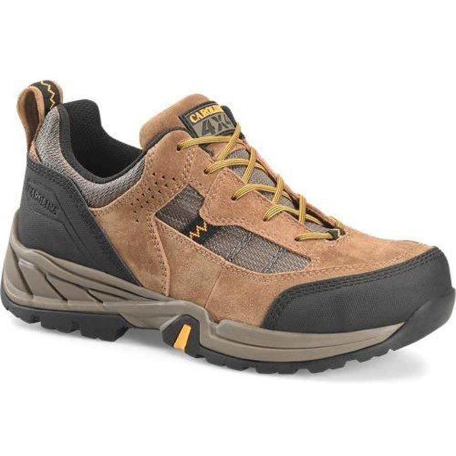 Men'S Carolina | Carolina Men'S Granite Steel Toe Oxford Work Shoe Ca4562 Dark Brown