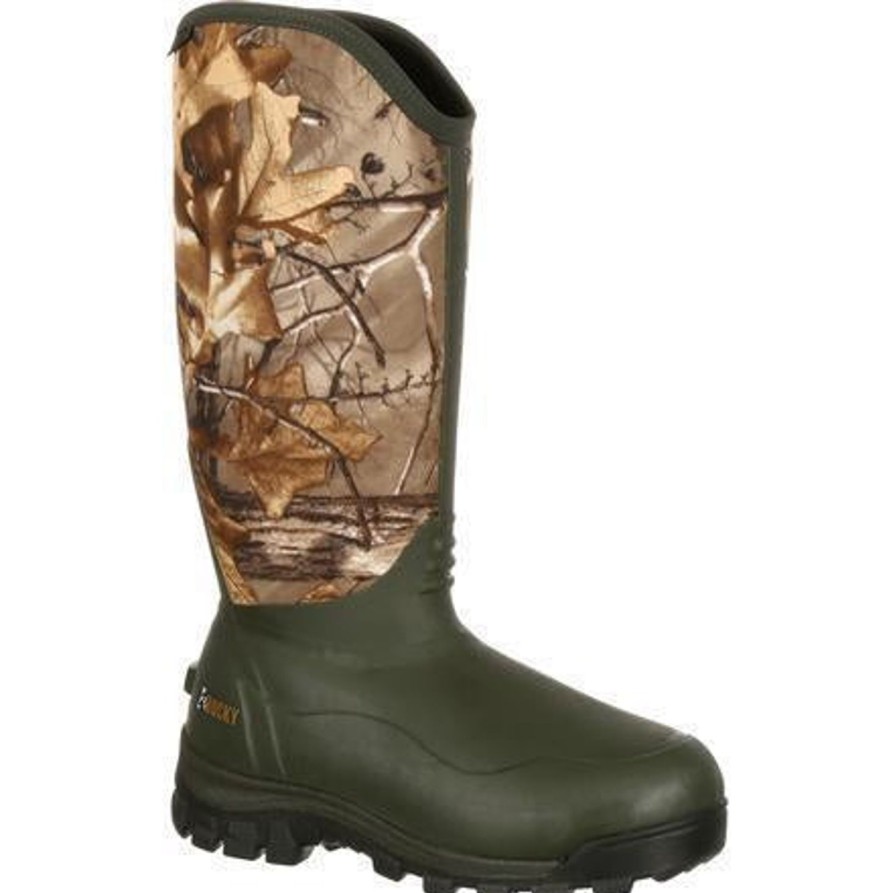 Men'S Rocky | Rocky Men'S Core 16" Neoprene Wp 1000G Ins Rubber Hunt Boot Rkys053 Camo