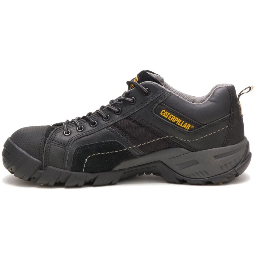 Men'S CAT | Cat Men'S Argon Composite Toe Work Shoe P89955 Black